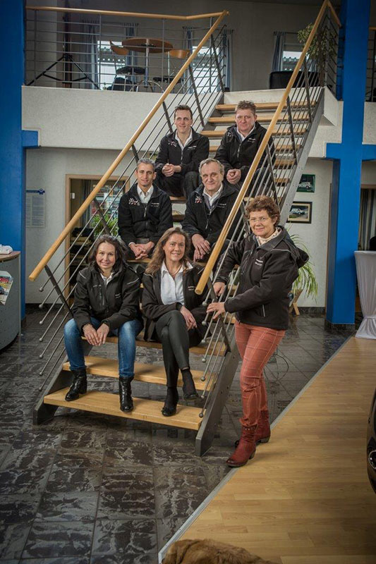 Das Team vom Autohaus Schreck in Hemhofen